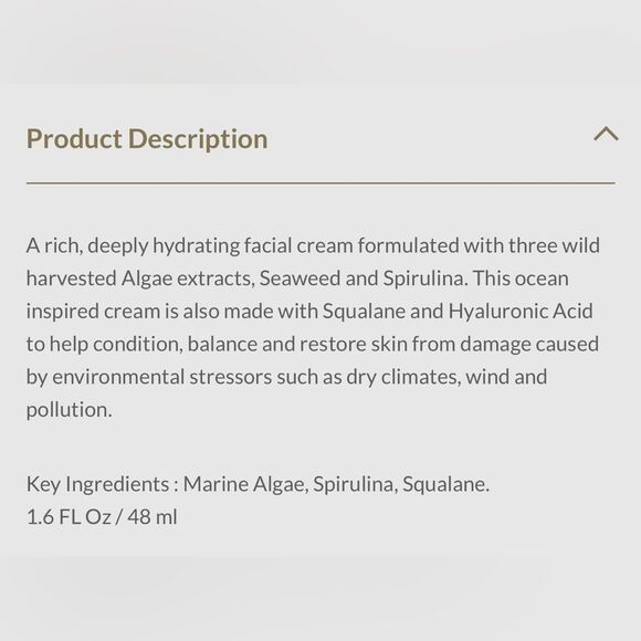 Squalane Facial Cream with hyaluronic acid Brand new in box sealed - Picture 4 of 4